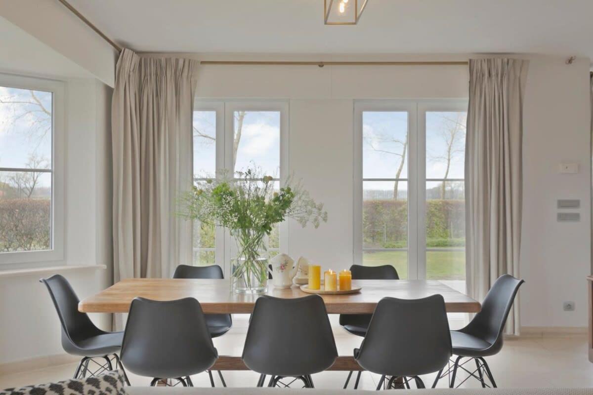 Vila Huswell - Family House With A Beautiful View In Damme Bruggy Exteriér fotografie